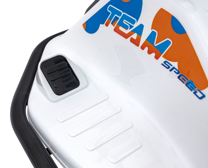 Pojazd Racing Drifter na akumulator dla dzieci Biały + Funkcja driftu + Audio LED-11 7292 