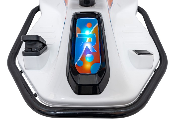 Pojazd Racing Drifter na akumulator dla dzieci Biały + Funkcja driftu + Audio LED-13 7292 