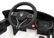 Maserati Ghibli na akumulator dla dzieci Biały + Pilot + EVA + Wolny Start + LED Audio-11 7293 