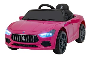 Auto na akumulator Maserati Ghibli | Różowy