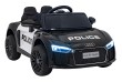 Audi R8 Policja na akumulator dla dzieci + Pilot + EVA + Wolny Start + MP3 LED-62 7303 