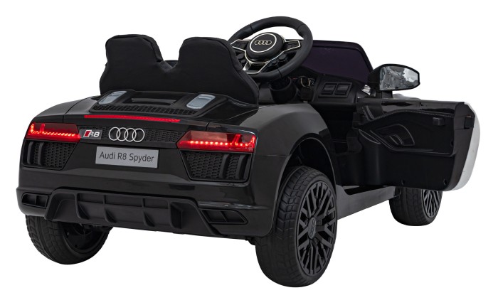 Audi R8 Policja na akumulator dla dzieci + Pilot + EVA + Wolny Start + MP3 LED-68 7303 