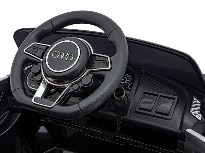 Audi R8 Policja na akumulator dla dzieci + Pilot + EVA + Wolny Start + MP3 LED-69 7303 