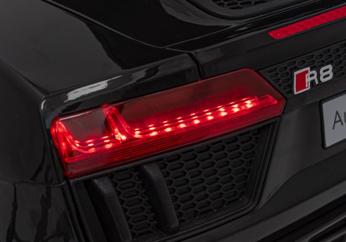 Audi R8 Policja na akumulator dla dzieci + Pilot + EVA + Wolny Start + MP3 LED-76 7303 