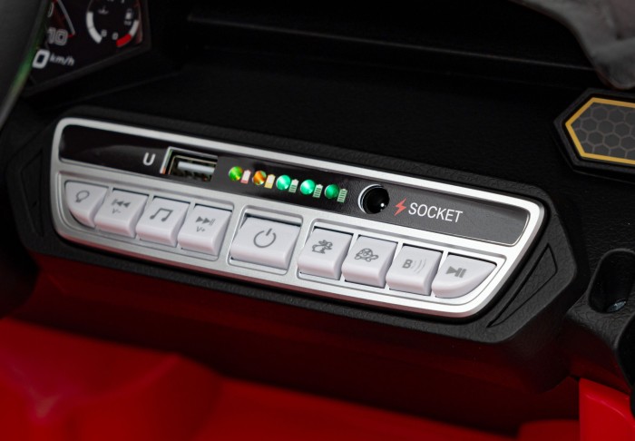 Pojazd Lamborghini Invencible Czerwony-10 7304 