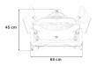 Pojazd Lamborghini Invencible Szary-32 7307 