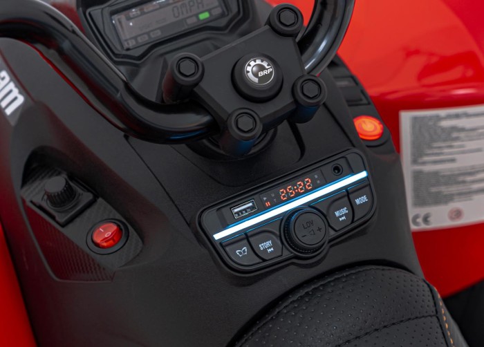 Quad Maverick ATV Czerwony-10 7310 