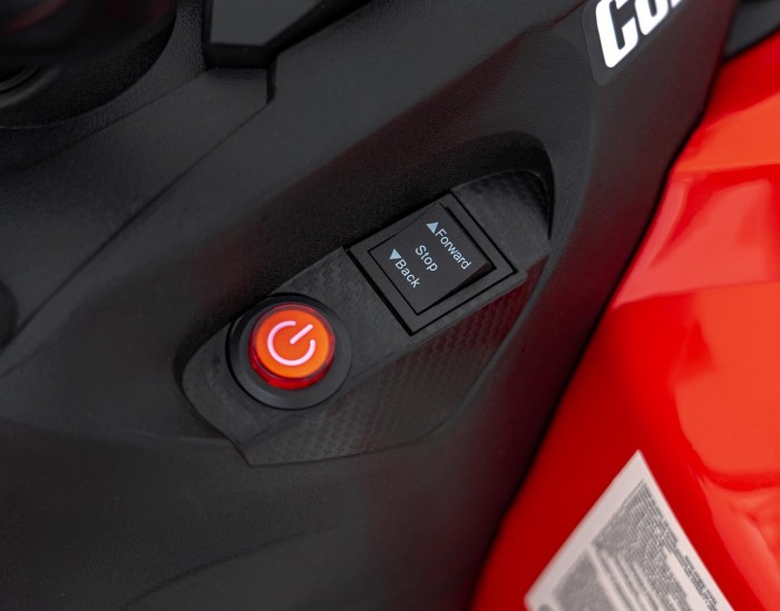 Quad Maverick ATV Czerwony-16 7310 