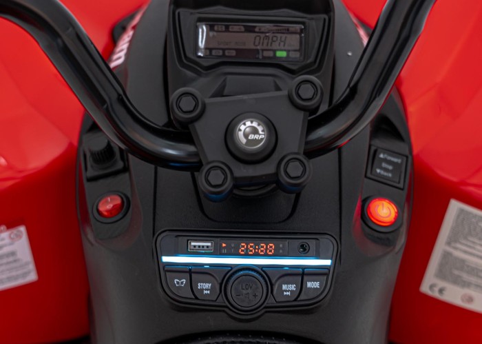 Quad Maverick ATV Czerwony-17 7310 