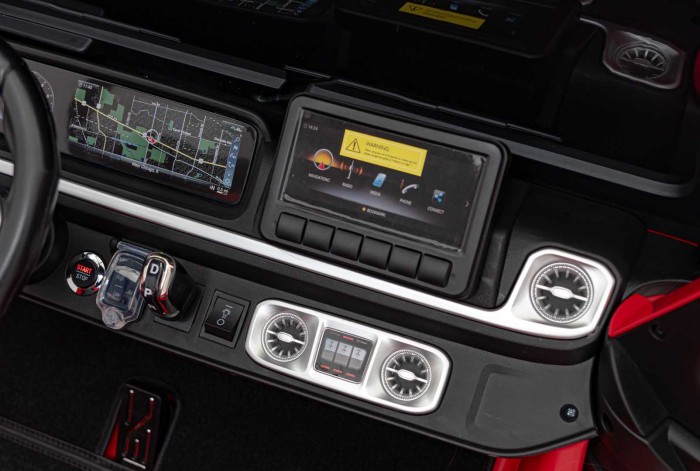 Pojazd Mercedes Benz G63 AMG XXL Czerwony-9 7311 