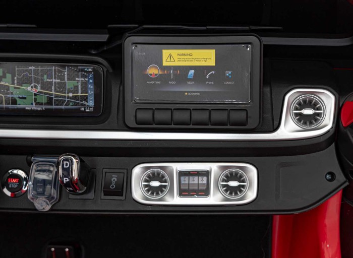 Pojazd Mercedes Benz G63 AMG XXL Czerwony-10 7311 