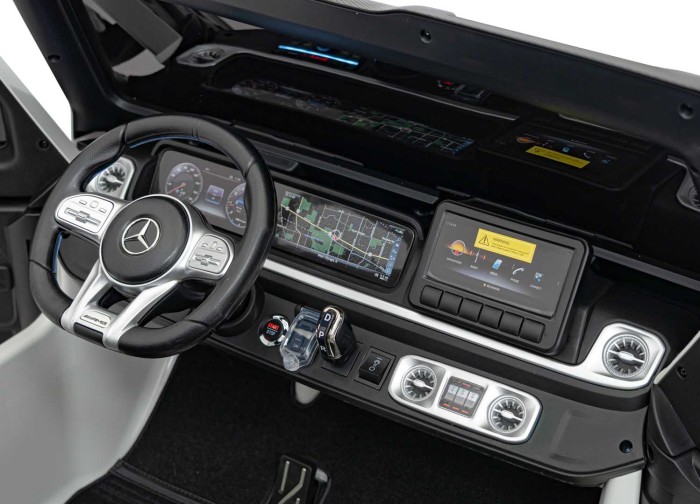 Pojazd Mercedes Benz G63 AMG XXL Biały-8 7314 