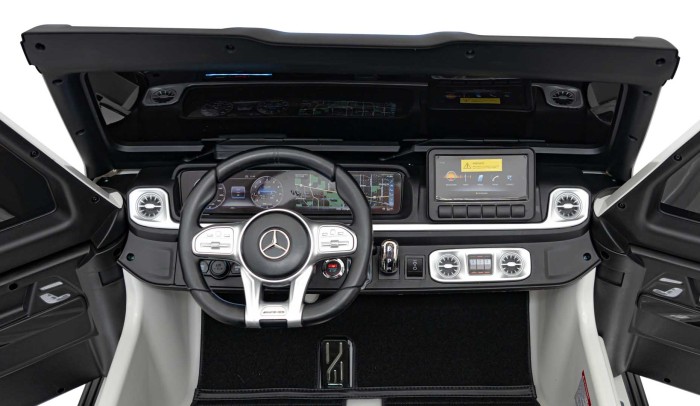 Pojazd Mercedes Benz G63 AMG XXL Biały-10 7314 