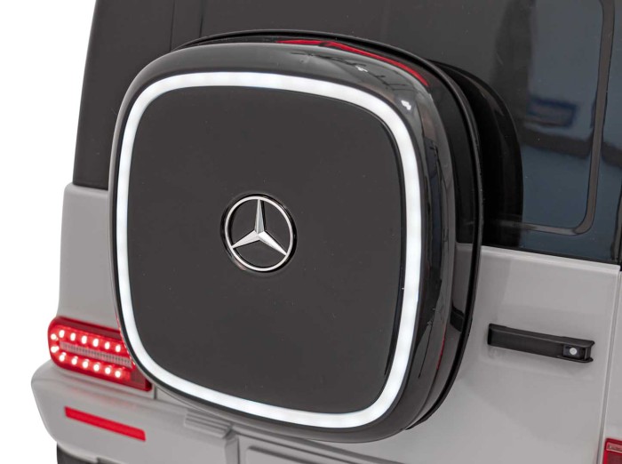 Pojazd Mercedes Benz EQG Srebrny-18 7315 