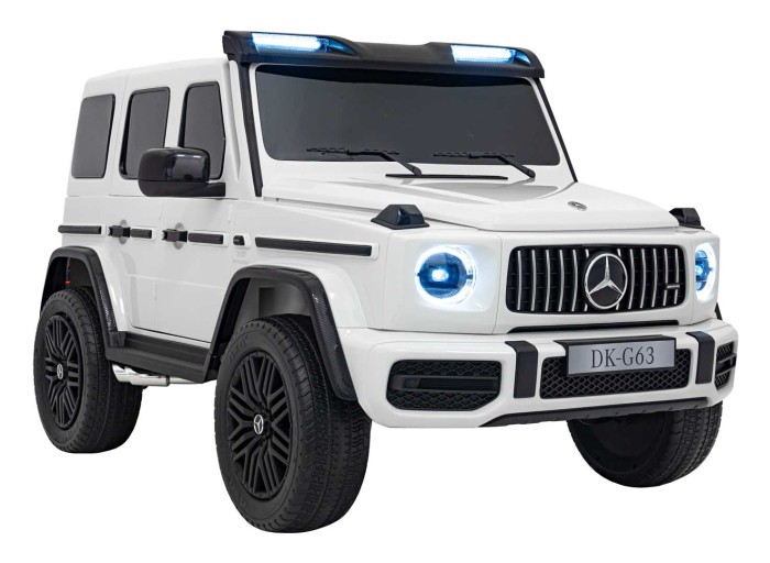 Pojazd Mercedes Benz G63 AMG XXL STRONG Biały-2 7319 