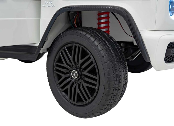 Pojazd Mercedes Benz G63 AMG XXL STRONG Biały-15 7319 