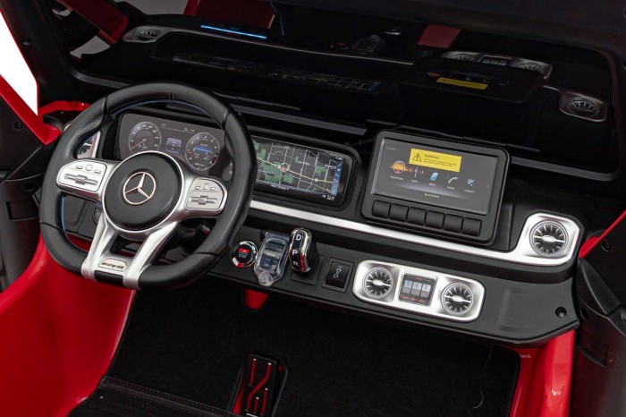 Pojazd Mercedes Benz G63 AMG XXL STRONG Czerwony-12 7321 