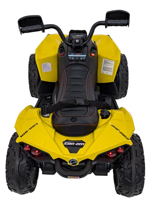 Quad Maverick ATV Żółty-8 7325 