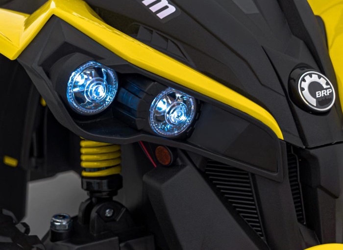 Quad Maverick ATV Żółty-13 7325 