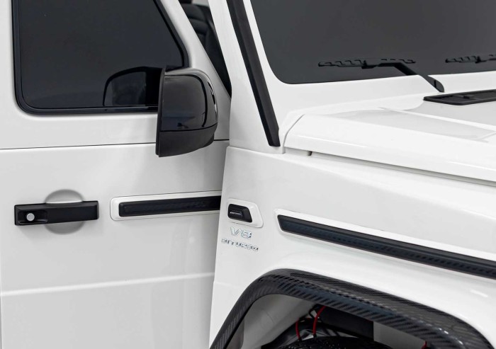 Pojazd Mercedes Benz G63 AMG XXL STRONG MP4 Biały-12 7329 