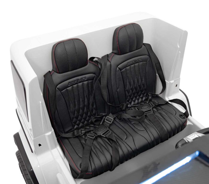 Pojazd Mercedes Benz G63 AMG XXL STRONG MP4 Biały-14 7329 