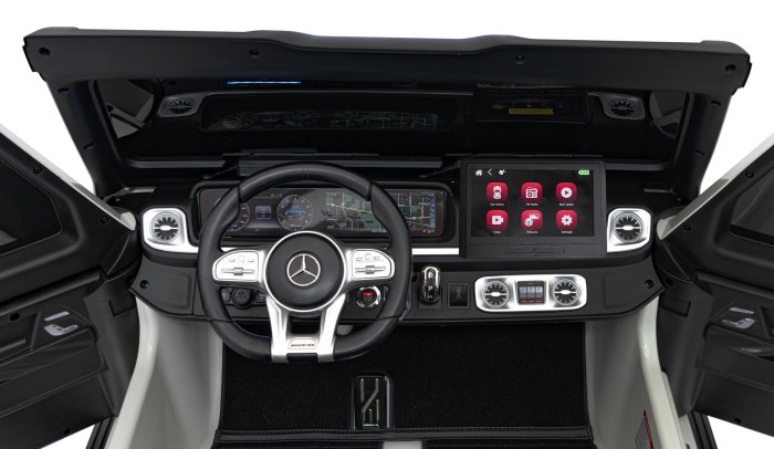 Pojazd Mercedes Benz G63 AMG XXL STRONG MP4 Biały-28 7329 