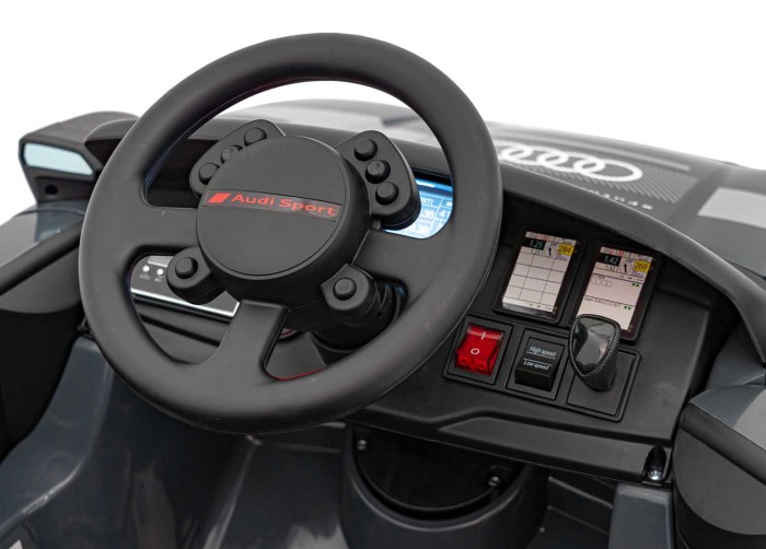 Pojazd Audi RSQ E-TRON Szary-9 7330 
