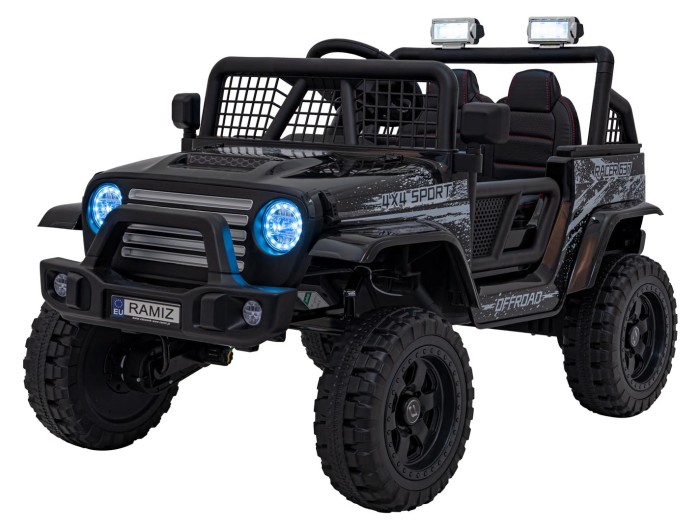 Pojazd OFF ROAD 4x4 SPORT Czarny-3 7332 