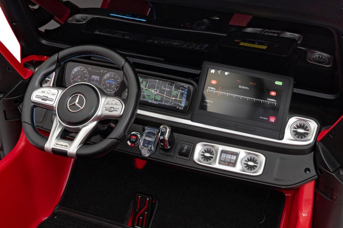 Pojazd Mercedes Benz G63 AMG XXL STRONG MP4 Czerwony-28 7331 