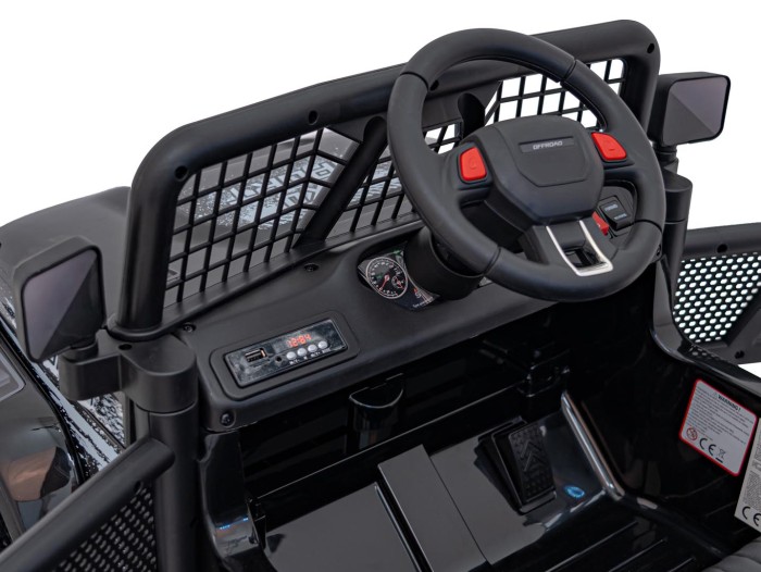 Pojazd OFF ROAD 4x4 SPORT Czarny-18 7332 