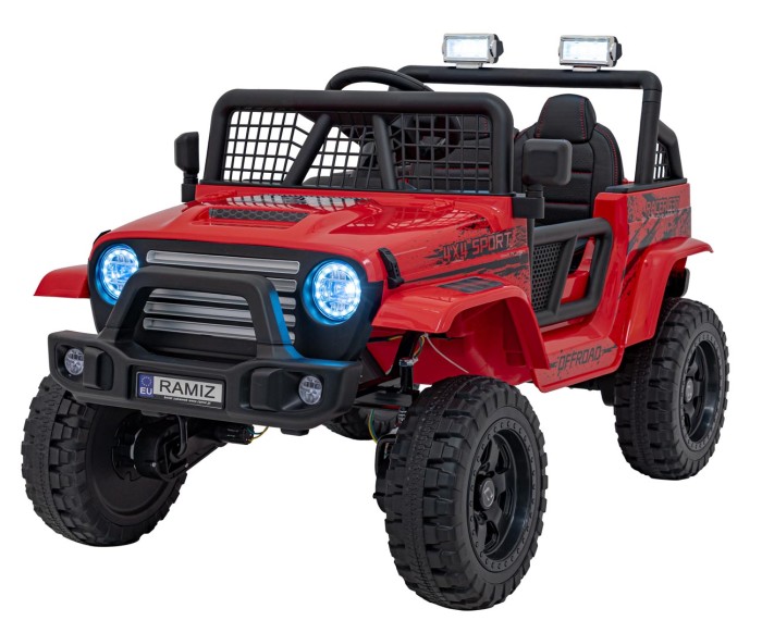 Pojazd OFF ROAD 4x4 SPORT Czerwony-3 7335 