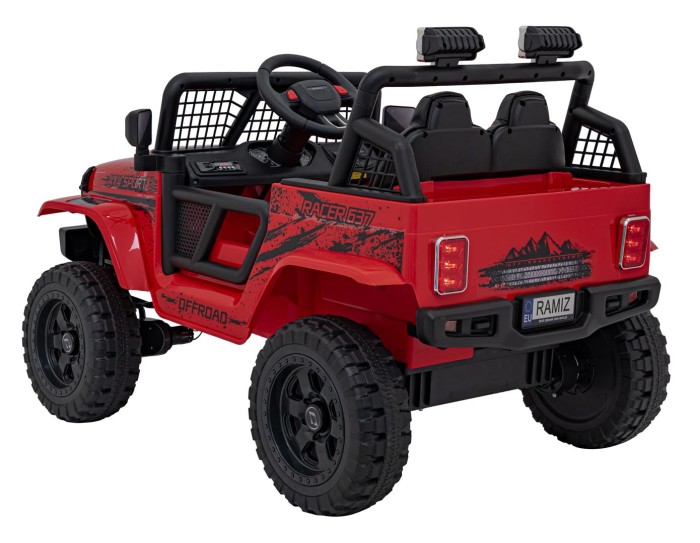 Pojazd OFF ROAD 4x4 SPORT Czerwony-5 7335 