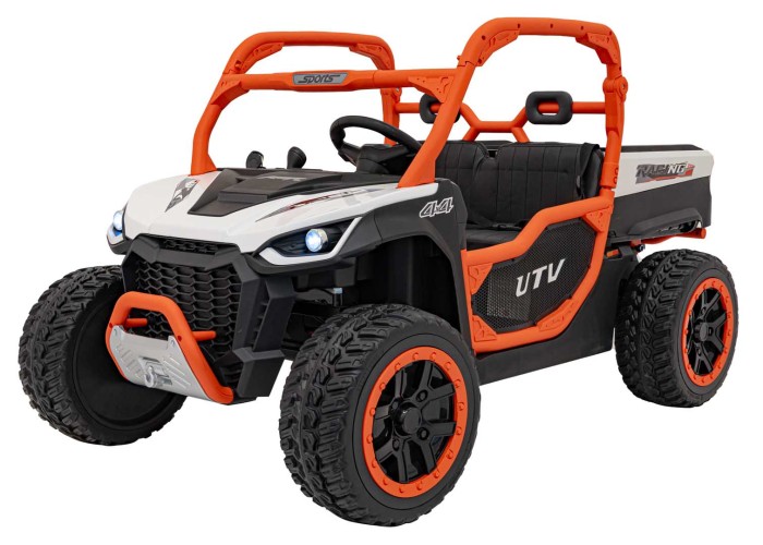 Pojazd Farmer Truck UTV Racing Biały