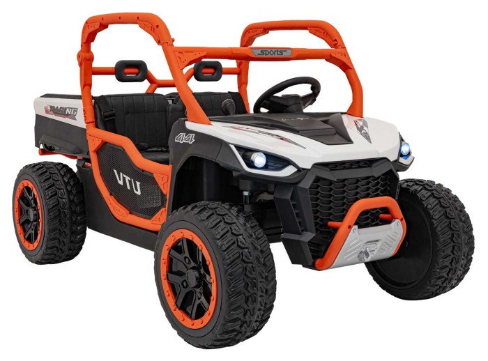 Pojazd Farmer Truck UTV Racing Biały-7 7336 