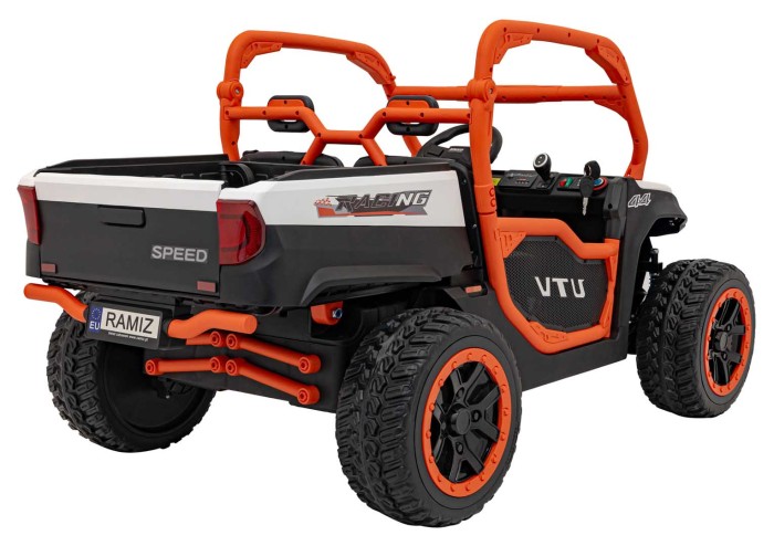Pojazd Farmer Truck UTV Racing Biały-11 7336 