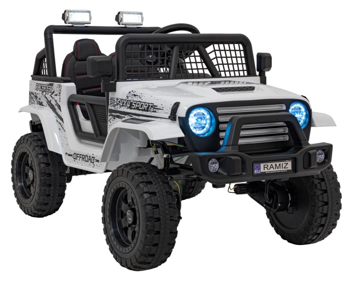 Pojazd OFF ROAD 4x4 SPORT Biały-2 7339 