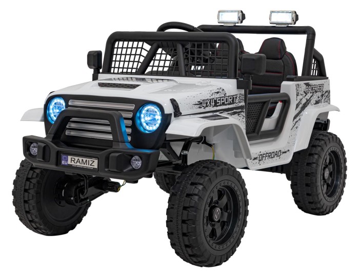 Pojazd OFF ROAD 4x4 SPORT Biały-3 7339 