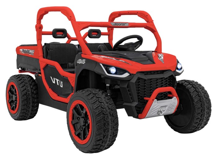 Pojazd Farmer Truck UTV Racing Czerwony