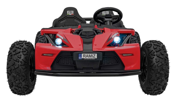 Pojazd GENERAL 63 Czerwony-2 7341 