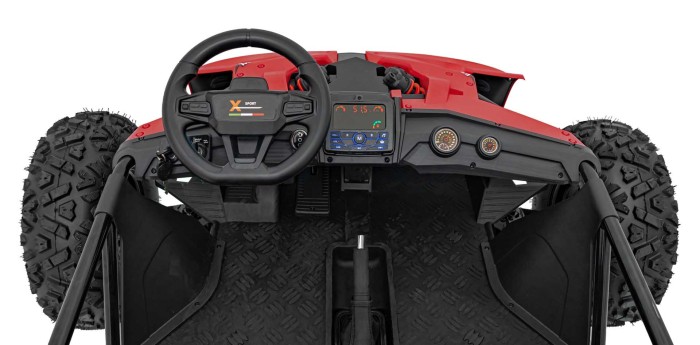 Pojazd GENERAL 63 Czerwony-7 7341 