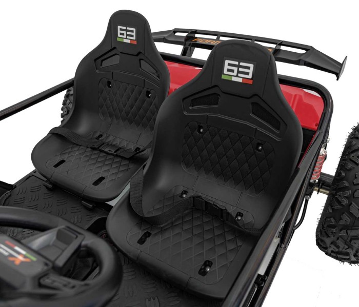 Pojazd GENERAL 63 Czerwony-10 7341 