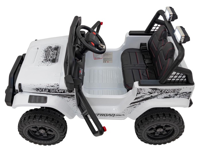 Pojazd OFF ROAD 4x4 SPORT Biały-20 7339 