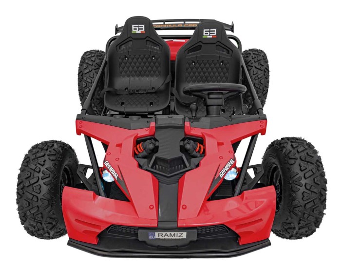 Pojazd GENERAL 63 Czerwony-16 7341 