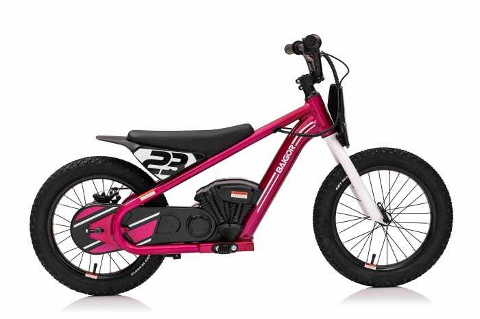 Motor BAIGOR 23 PRO Różowy na akumulator dla dziecka-5 7344 