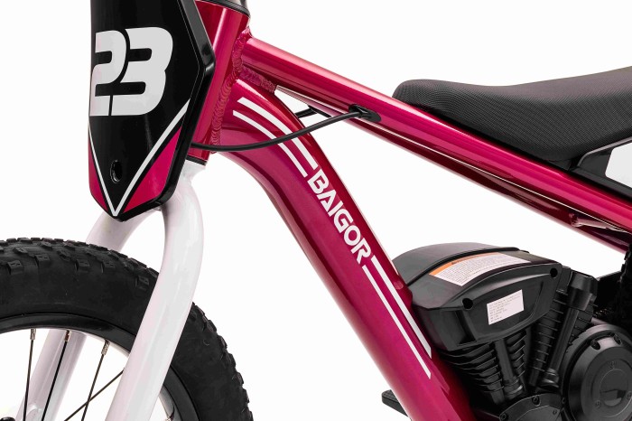 Motor BAIGOR 23 PRO Różowy na akumulator dla dziecka-10 7344 