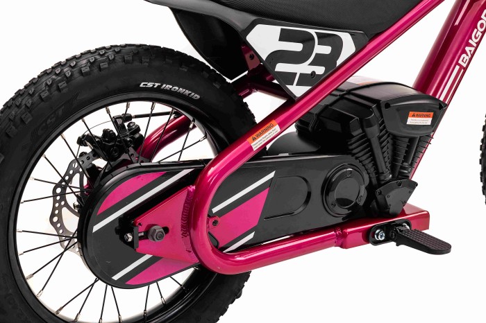 Motor BAIGOR 23 PRO Różowy na akumulator dla dziecka-20 7344 