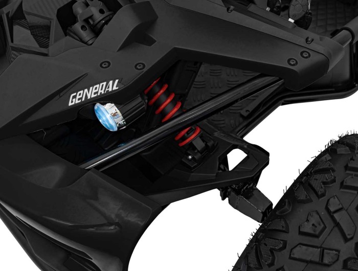 Pojazd GENERAL 63 Czarny-14 7345 