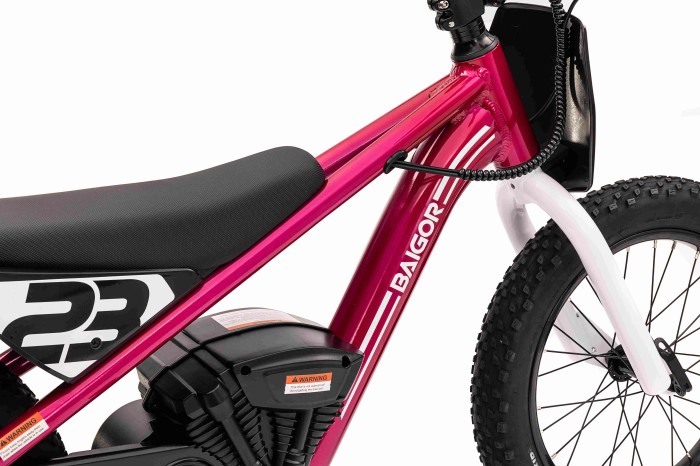Motor BAIGOR 23 PRO Różowy na akumulator dla dziecka-23 7344 