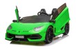Lamborghini SVJ DRIFT dla 2 dzieci Zielony + Funkcja driftu + Pilot + MP3 LED + Wolny Start-2 7346 