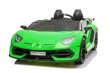Lamborghini SVJ DRIFT dla 2 dzieci Zielony + Funkcja driftu + Pilot + MP3 LED + Wolny Start-4 7346 